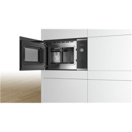 Bosch Microwave Oven BFL554MS0 Built-in, 31.5 L, Retractable, Rotary knob, Start button, Touch Control, 900 W, Stainless steel,