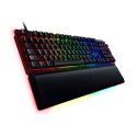 Razer Huntsman V2 Optical Gaming Keyboard RGB LED light, Nordic layout, Wired, Black, Clicky Purple Switch, Numeric keypad