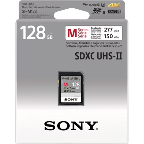 Sony Tough Memory Card UHS-II 128 GB, micro SDXC, Flash memory class 10