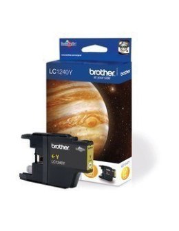 Brother LC-1240Y Ink Cartridge, Yellow