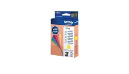 Brother LC-223Y Ink Cartridge, Yellow