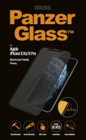 PanzerGlass P2664 Apple, iPhone X/Xs/11 Pro, Tempered glass, Black, Case friendly with Privacy filter