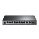 TP-LINK 8-Port 10/100Mbps + 3-Port Gigabit Desktop Switch with 8-Port PoE+ LS1008 Unmanaged, Desktop