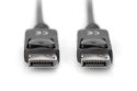 Digitus DisplayPort Connection Cable AK-340100-010-S Black, DP to DP, 1 m