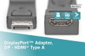 Digitus DisplayPort adapter AK-340602-000-S Connector surface: nickel-plated