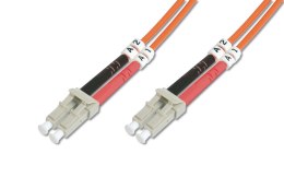 Digitus FO Patch Cord, Duplex, LC to LC MM OM2 50/125 µ, 3 m