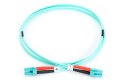 Digitus FO Patch Cord, Duplex, LC to LC MM OM3 50/125 µ, 2 m