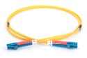 Digitus FO Patch Cord, Duplex, LC to LC SM OS2 09/125 µ, 1 m