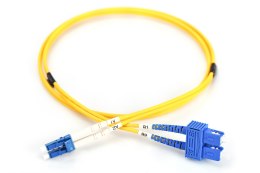 Digitus Patch Cord FO, Duplex, LC to SC SM OS2 09/125 µ, 1 m