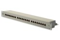 Digitus Patch Panel DN-91524S White, 48.2 x 4.4 x 10.9 cm, Category: CAT 5e; Ports: 24 x RJ45; Retention strength: 7.7 kg; Inser