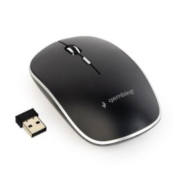 Gembird Silent Wireless Optical Mouse MUSW-4BS-01 USB, Black