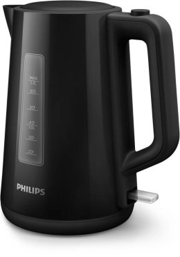 Philips Kettle HD9318/20 Electric, 2200 W, 1.7 L, Plastic, 360° rotational base, Black