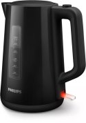 Philips Kettle HD9318/20 Electric, 2200 W, 1.7 L, Plastic, 360° rotational base, Black