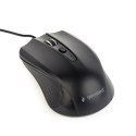 Gembird MUS-4B-01 Optical Mouse, Black, USB