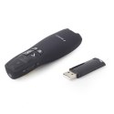 Gembird Wireless presenter with laser pointer WP-L-02 Weight 84 g, Black, Width 38 mm, Height 105 mm, Yes, Depth 25 mm, Red lase