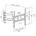 Logilink BP0019 TV Wall mount, 37"-70", tilt +10°-20°,swievel +-90°, 473mm