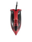 Mesko Iron MS 5031 Steam Iron, 2400 W, Continuous steam 40 g/min, Steam boost performance 70 g/min, Red/Black