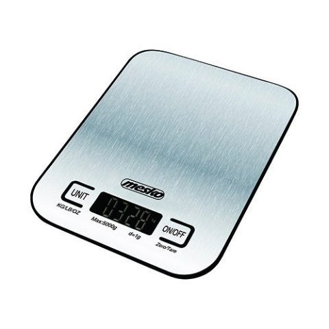 Mesko Kitchen scale MS 3169 black Maximum weight (capacity) 5 kg, Graduation 1 g, Black