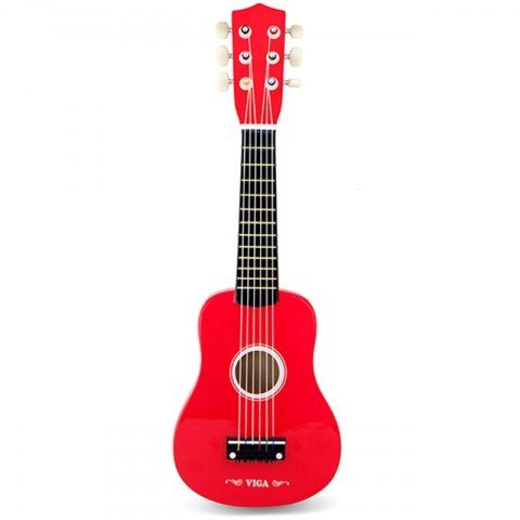 VIGA TOYS DREWNIANA GITARA DLA DZIECI 21 CALI