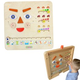 MASTERKIDZ TABLICA EDUKACYJNA NAUKA EMOCJI