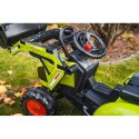 FALK TRAKTOR CLAAS NA PEDAŁY + PRZYCZEPA + ŁYŻKA