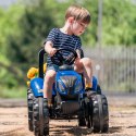 FALK TRAKTOR NA PEDAŁY NEW HOLLAND DUŻY + PRZYCZEP