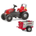 ROLLY TOYS TRAKTOR NA PEDAŁY PRZYCZEPA JUNIOR