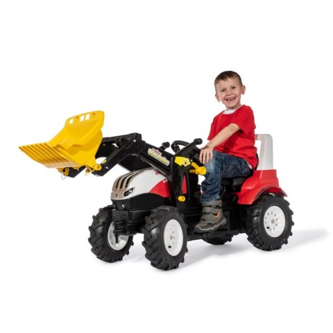 ROLLY TOYS TRAKTOR TERRUS CVT ŁYŻKA NA PEDAŁY