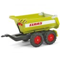 ROLLY TOYS ROLLYTRAILER PRZYCZEPA HALFPIPE CLAAS