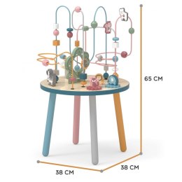 Drewniany Stolik Edukacyjny Manipulacyjny Przeplatanka Viga Toys