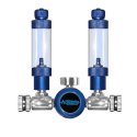 Aquario BLUE TWIN Standard - podwójny zestaw CO2 z butlą 2l