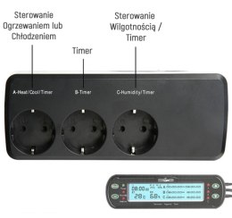 TERMOSTAT HIGROSTAT Z PROGRAMATOREM REPTI-ZOO