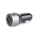 Gembird EG-U2QC3-CAR-01 2-port USB car quick charger Car charger, 5 V