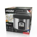 Mesko Rice cooker MS 6411 1000 W, 1.5 L, Black/Stainless steel