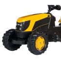 ROLLY TOYS TRAKTOR NA PEDAŁY JCB Z PRZYCZEPKĄ