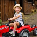 FALK TRAKTOR MASSEY FERGUSON NA PEDAŁY Z PRZYCZEPĄ