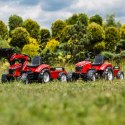 FALK TRAKTOR MASSEY FERGUSON NA PEDAŁY Z PRZYCZEPĄ