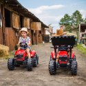 FALK TRAKTOR MASSEY FERGUSON NA PEDAŁY Z PRZYCZEPĄ