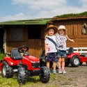 FALK TRAKTOR MASSEY FERGUSON NA PEDAŁY Z PRZYCZEPĄ