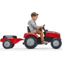 FALK TRAKTOR MASSEY FERGUSON NA PEDAŁY Z PRZYCZEPĄ