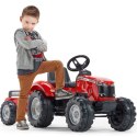 FALK TRAKTOR MASSEY FERGUSON NA PEDAŁY Z PRZYCZEPĄ