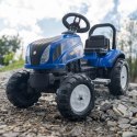 FALK TRAKTOR NA PEDAŁY NEW HOLLAND Z PRZYCZEPKĄ