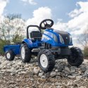 FALK TRAKTOR NA PEDAŁY NEW HOLLAND Z PRZYCZEPKĄ