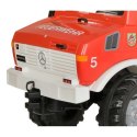 Rolly Toys Unimog Mercedes Benz Samochód na pedały Straż + Kogut