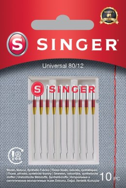 Singer Universal Needle for Woven Fabrics 80/12 10PK
