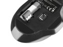 Natec Mouse, BlackBird 2, Silent, Wireless, 1600 DPI, Optical, Black