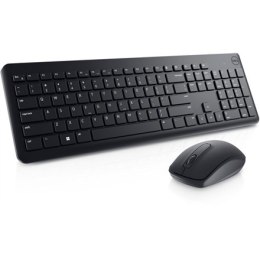 Dell Keyboard and Mouse KM3322W Keyboard and Mouse Set, Wireless, Batteries included, RU, Black