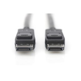 Digitus DisplayPort Connection Cable AK-340106-010-S Black, DisplayPort to DisplayPort, 1 m