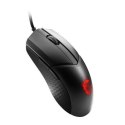 MSI Clutch GM41 Lightweight Optical, RGB LED light, Wireless connection, Black, Gaming Mouse, 1000 Hz