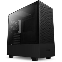 NZXT Flow Compact Mid-tower Case CA-H52FB-01 Side window, Black, Mid-Tower, Power supply included No